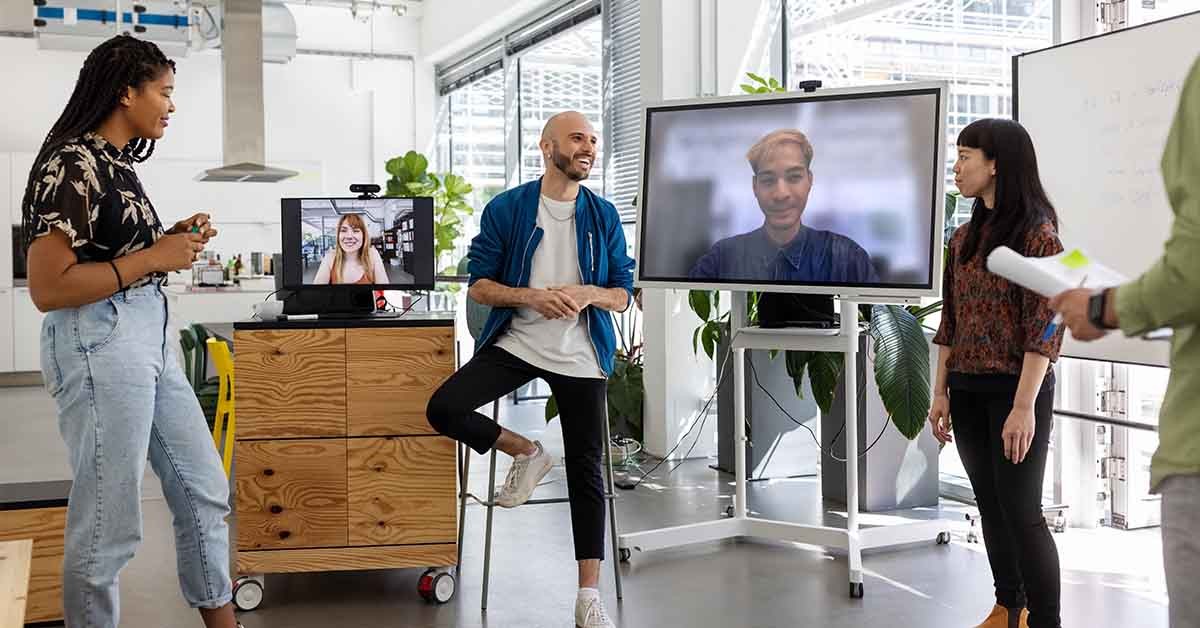 Office team meeting