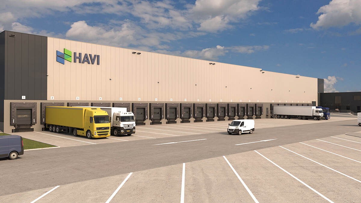 Food Logistics Hub HAVI outer view